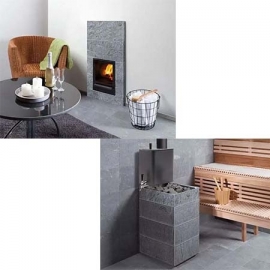 Saouna heater woodburning Kinos Tulikivi