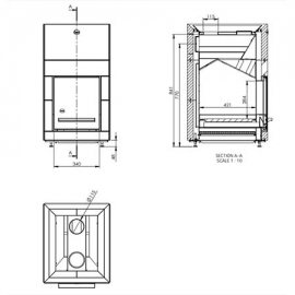 Saouna heater woodburning Hile Tulikivi