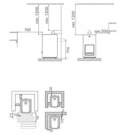 Saouna heater woodburning Hile Tulikivi