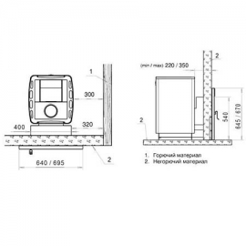 Θερμαντήρας σάουνας με ξύλα Karhu T Kastor