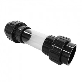 Flow site glasses Backwash Plimat