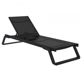 Sunlounger aluminum Tropic