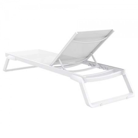 Sunlounger aluminum Tropic