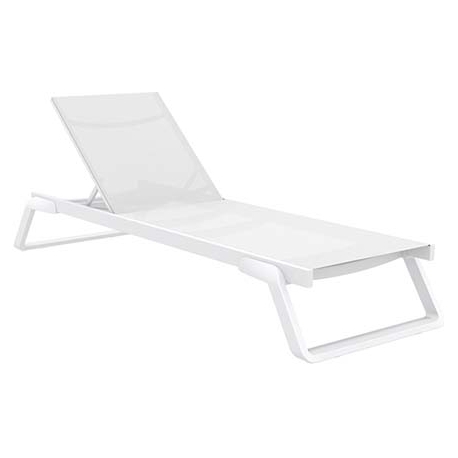 Sunlounger aluminum Tropic