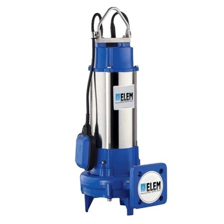 Underwater pump with cutting system Vortex Elem