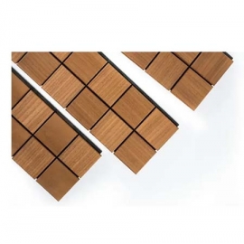 Wooden panel sauna Square Thermo Luxpanel