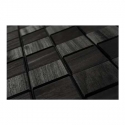 Wooden panel sauna Square Black Luxpanel