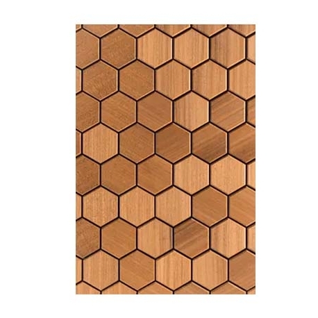 Wooden panel sauna Hexa S Thermo Luxpanel