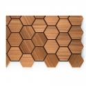 Wooden panel sauna Hexa S Thermo Luxpanel