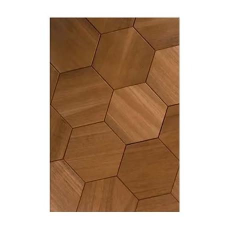 Wooden panel sauna Hexa XL Thermo Luxpanel