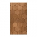 Wooden panel sauna Hexa XL Thermo Luxpanel