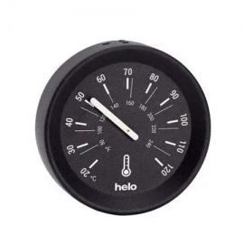 Θερμόμετρο σάουνας Brilliant Black Helo