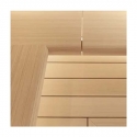 Wooden sauna seat Greus