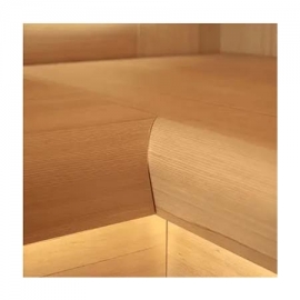 Wooden sauna seat Greus