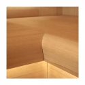 Wooden sauna seat Greus
