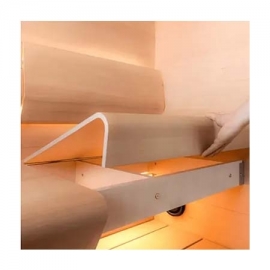 Wooden sauna seat Greus