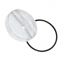 Pump prefilter lid with oring America IML
