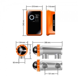 Salt electrolysis system Tecno2 Idegis