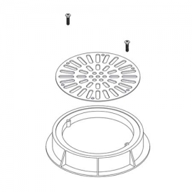 Round drain grille Astral