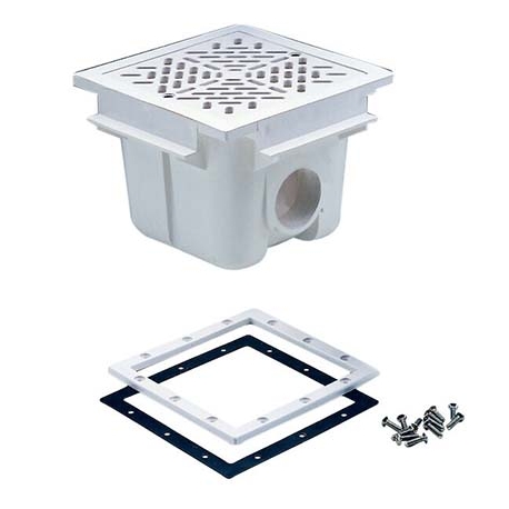 Square liner main drain Astral
