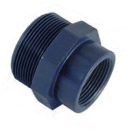 Reducing socket pvc male female thread Cepex