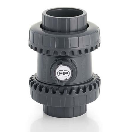 Check valve double union pvc Praher