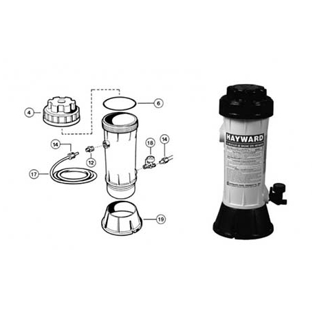 Σωληνάκι χλωριωτή CLO Hayward