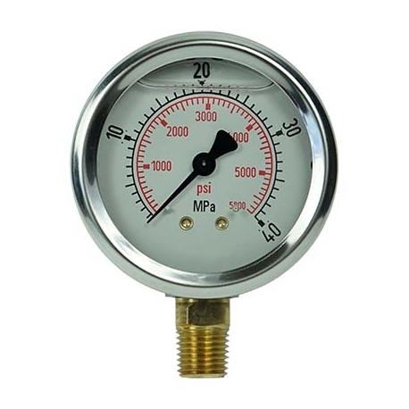 Pressure gauge 1/4'' 40psi