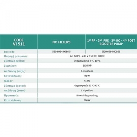 Θερμοψύκτης πάνω πάγκου VI 511