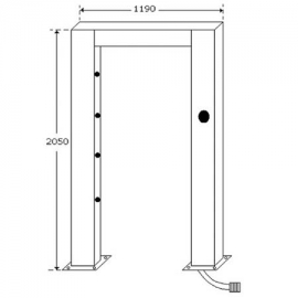Automatic tunnel shower AS-110
