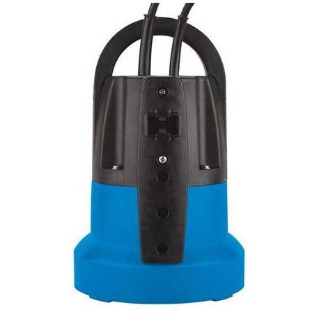 Underwater pump with built-in electric float Guide