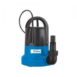 Underwater pump with built-in electric float Guide