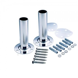 Removable anchoring socket with base plate