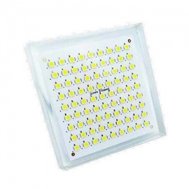 Flexible silicone luminaire square AC