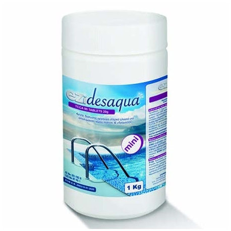 Ταμπλέτες χλωρίου 90% mini 20γρ. Ezi Desaqua 