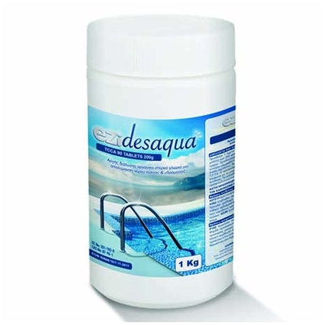 Chlore tamplets 90% 200gr  ezi Desaqua 