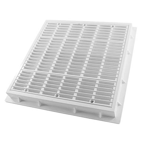 Abs frame and grate 9''x 9'' AC