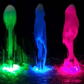 Fountain lighting Crown ring AS