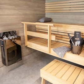 Installing sauna heater 6-12kw