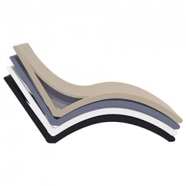 Sunlounger polypropylene Slim Siesta