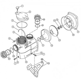 Pump repair with prefilter