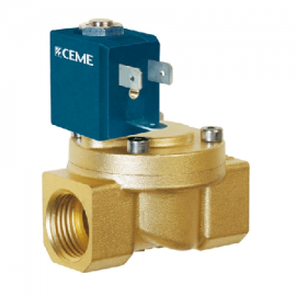 Electromagnetic zero pressure valve CEME