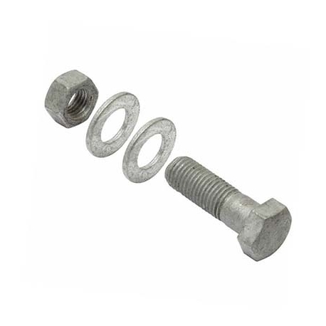 Screw with nut for panels magnelis astral