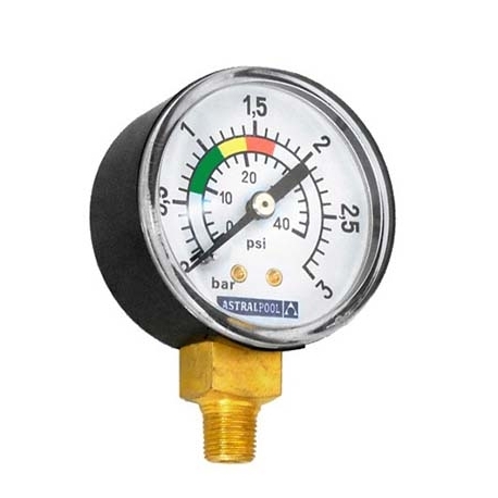 Manometer astral filter bottom thread 1/8 ''