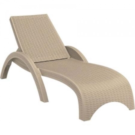 Sunlounger polypropylene Fiji Siesta