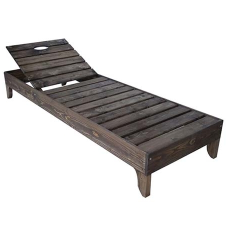 Wooden deck chair Dream 