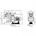 Αντλία πισίνας σειρά KAPRI/HCP 3800 Hayward