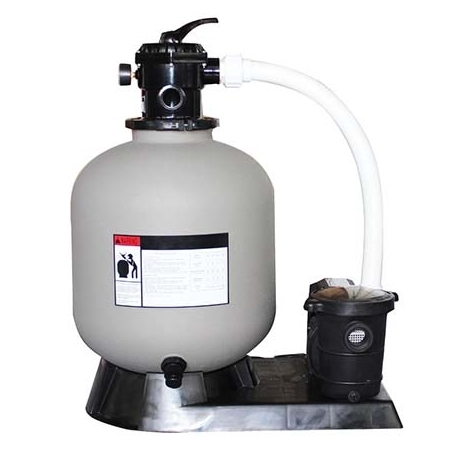 Sand filter polyethylene injected top AquaLine