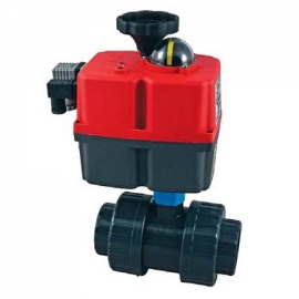 Electric valve pvc 16 atm Plimat