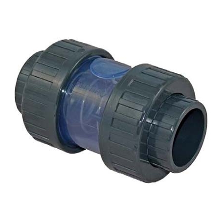 Check valve transparent body Plimat